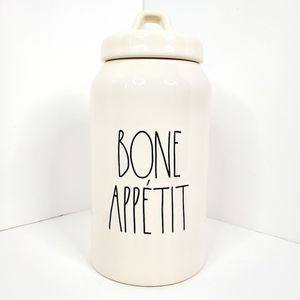 Rae Dunn Bone Appetit TREATS Canister